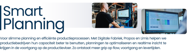 Expertises van SMG - Smart Manufacturing Group
